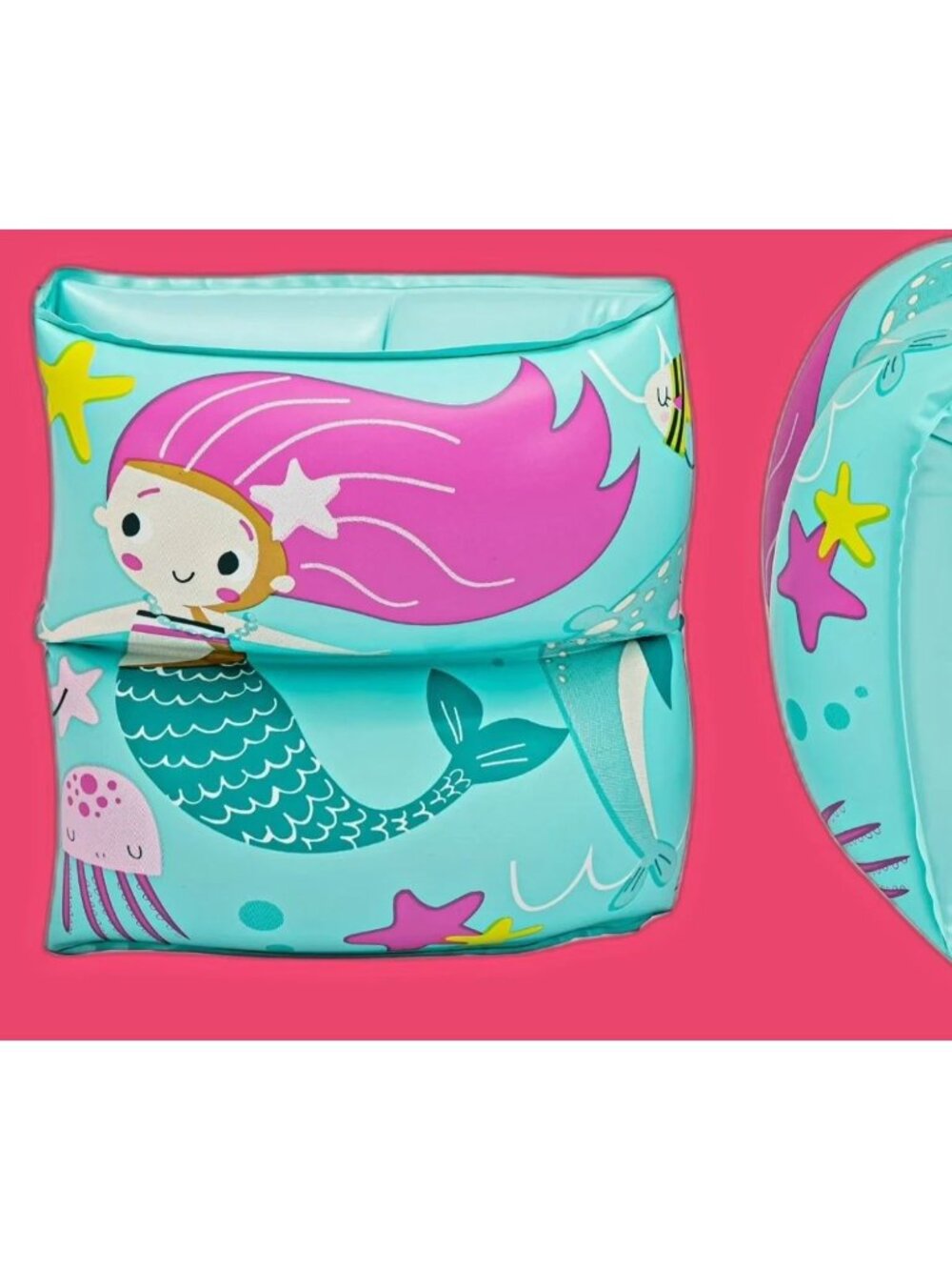 NWT Bluescape Mermaid Inflatable Swimming Armbands Arm Floaties Ages 3-6